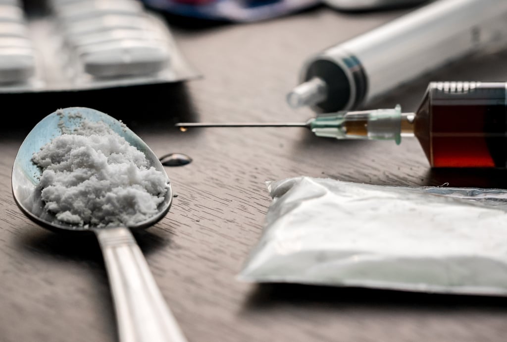 Police said the suspect was found with three grams of heroin and drug paraphernalia in his car. Photo: Shutterstock