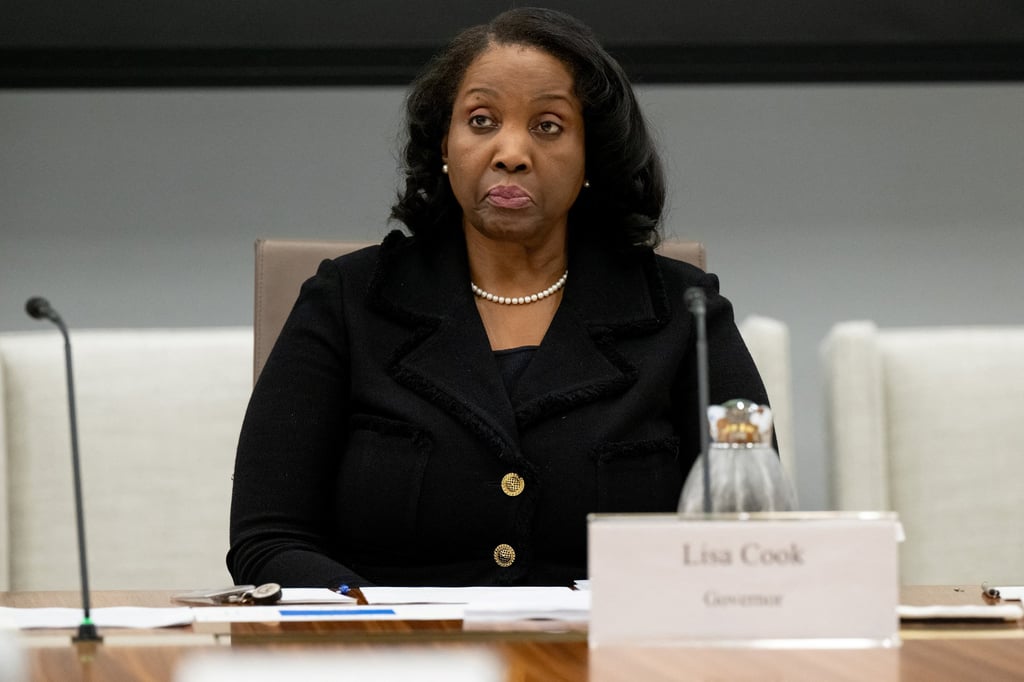 Donald Trump has tried to fire US Fed Governor, Lisa Cook, who’s fighting the dismissal in court. Photo: Tribune News Service