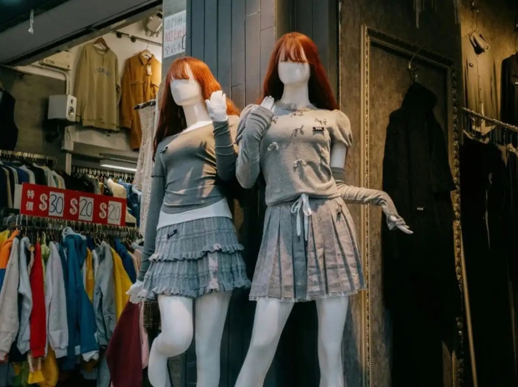 Dressing down: Some young people see the lifestyle as a form of rebellion. Photo: Baidu