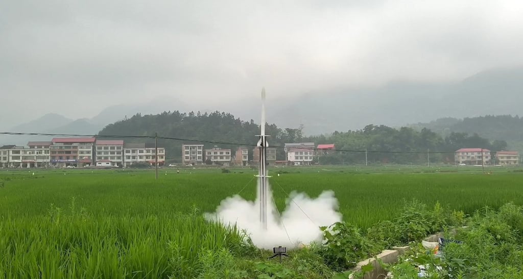 Zhang has been accepted into the aerospace engineering major at Shenyang Aerospace University, one of China’s leading aerospace institutions, and he aspires to design and build real rockets in the future. Photo: Handout