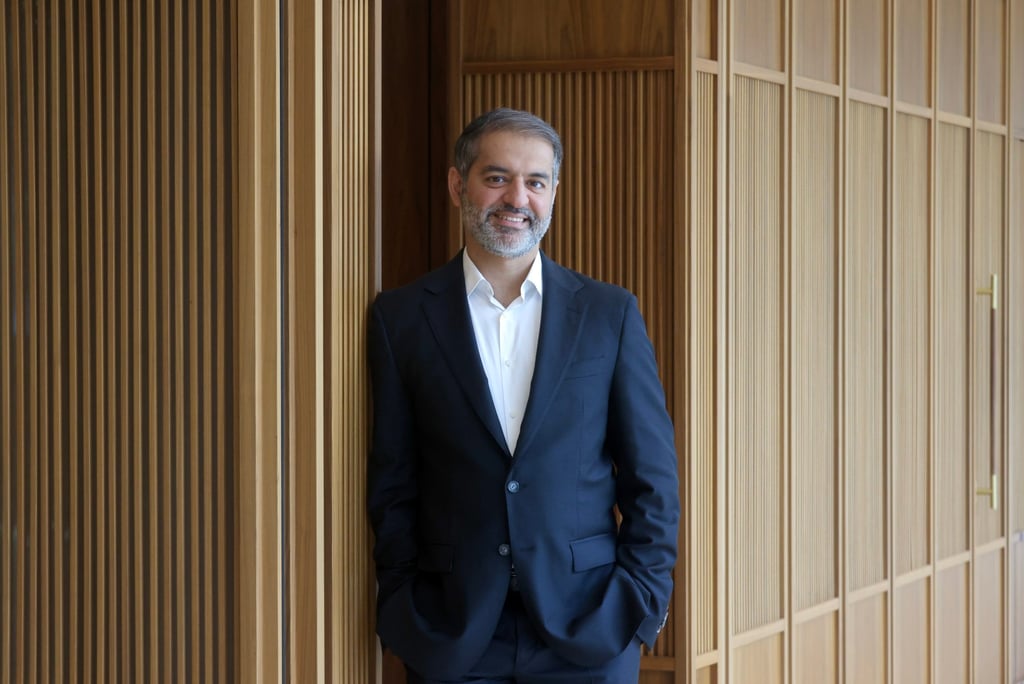 Mohamed Al-Marzooqi, CEO of HSBC’s business in the United Arab Emirates (UAE), during an interview at HSBC’s headquarters in Hong Kong on September 16, 2025. Photo: Jonathan Wong