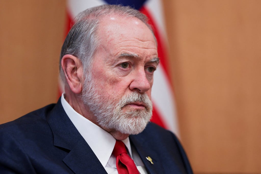 US ambassador to Israel Mike Huckabee. File photo: Reuters