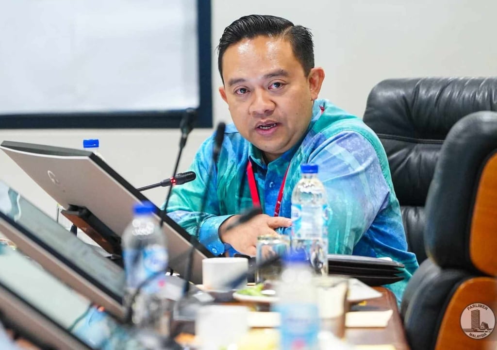 Tasek Gelugor MP Wan Saiful Wan Jan in parliament. Photo: Facebook/Wan Saiful Wan Jan