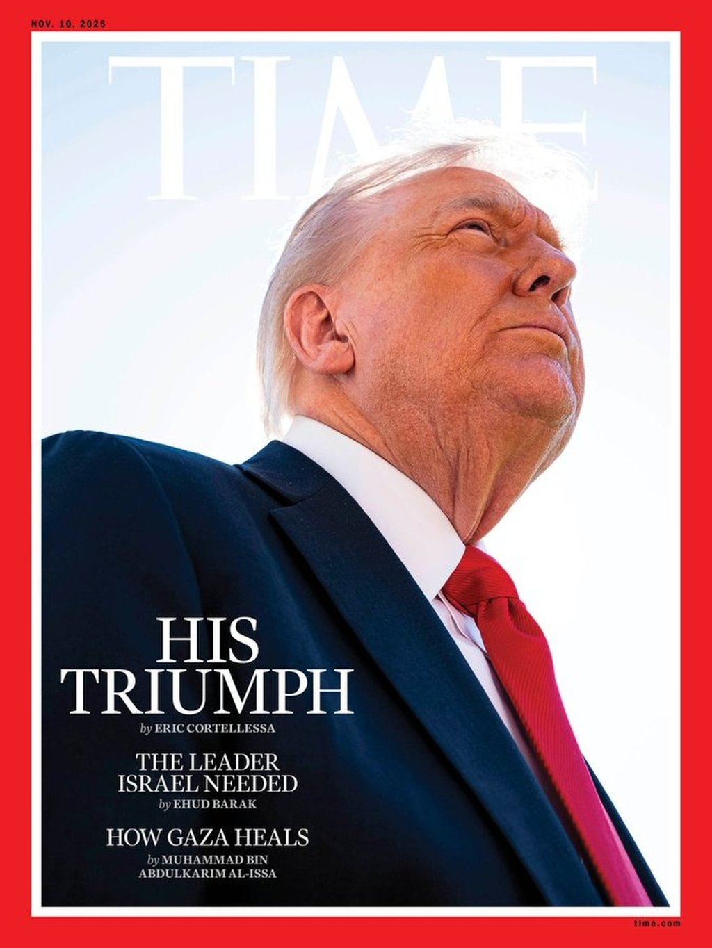 Donald Trump expressed anger over the photo Time magazine chose for its cover story about him. Photo: Time