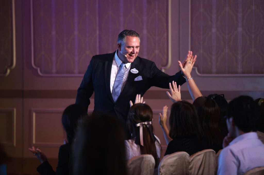 Michael Moriarty was appointed president and managing director of Hong Kong Disneyland in December 2020. Photo: Jonathan Wong