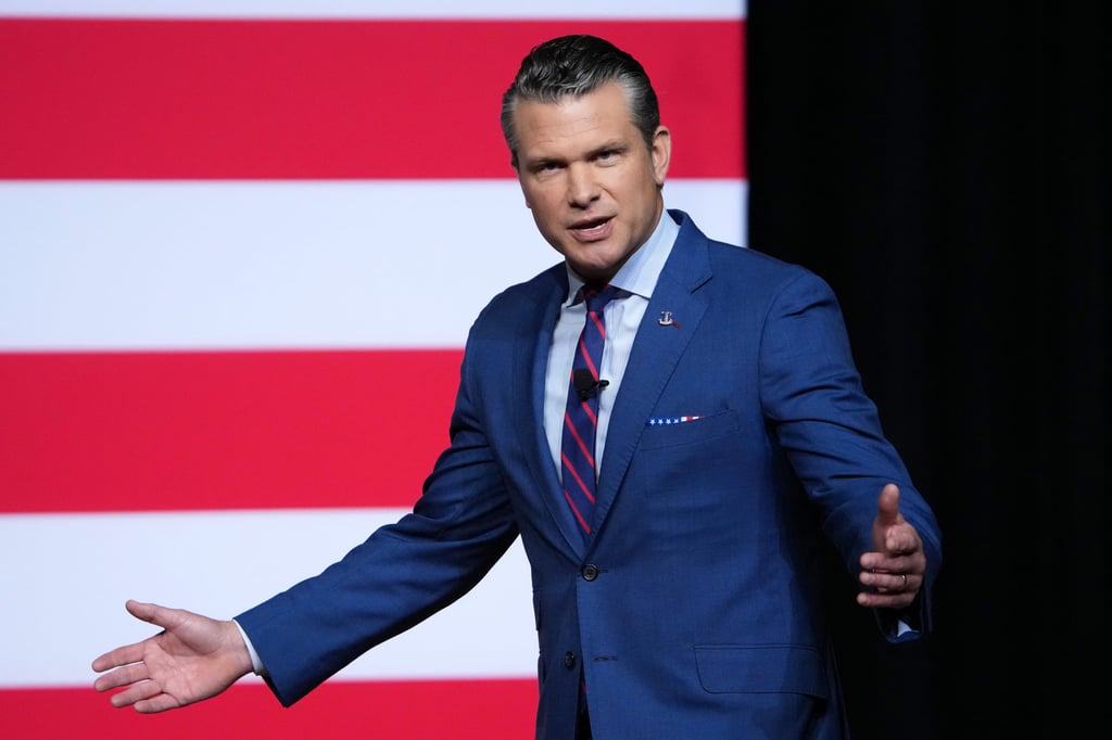US Defence Secretary Pete Hegseth. Photo: AP