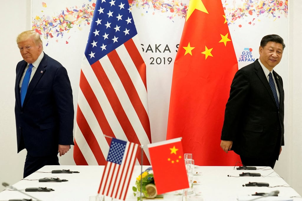 US President Donald Trump and Chinese President Xi Jinping last met during the G20 summit in Osaka, Japan, in 2019. Photo: Reuters