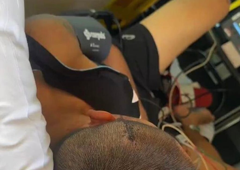 Zhou Runqi was stabbed in the head with a sharp object during the violent attack, leaving him in a coma. Photo: Weibo