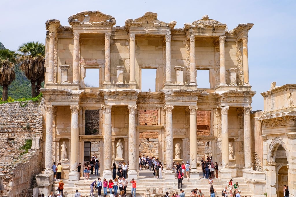 The Library of Celsus in Ephesus, Turkey. Under the country’s laws, people who use words or act in a way that damages a person’s dignity can be jailed. Photo: Shutterstock