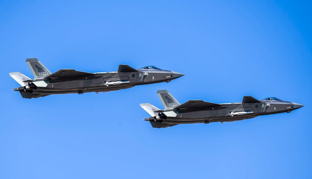 A new coating developed in China could potentially close a technological gap for stealth aircraft like the J-20. Photo: Xinhua