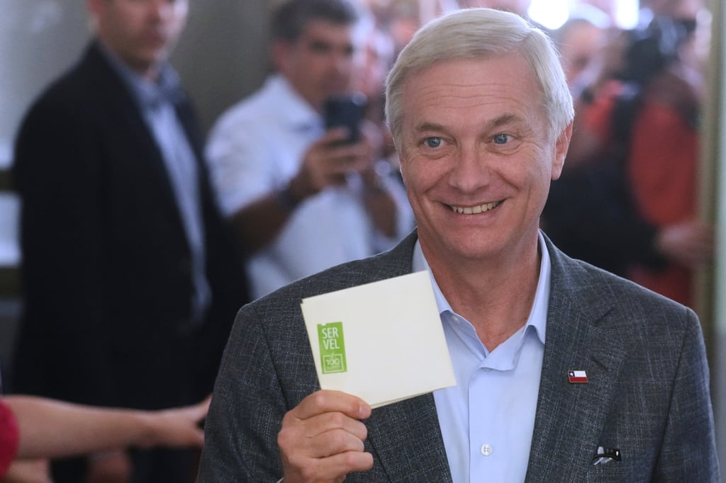 Presidential candidate Jose Antonio Kast. Photo: AP