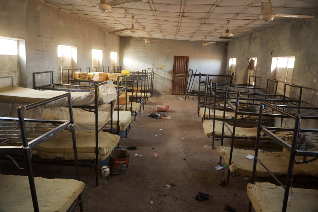 The dormitories where gunmen kidnapped schoolchildren in Kebbi, Nigeria. Photo: AP