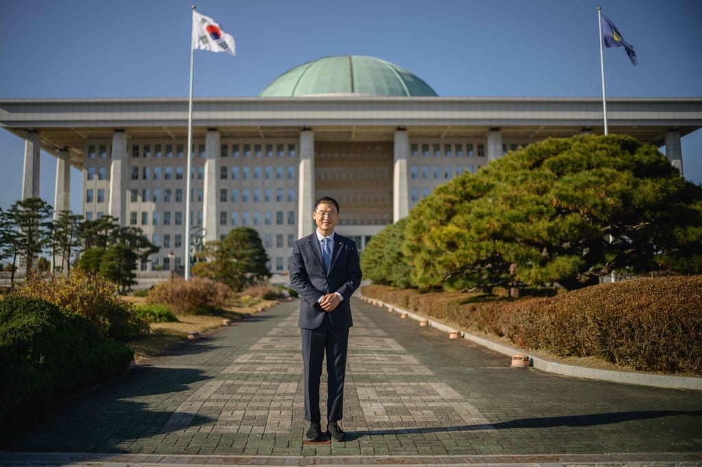 South Korean lawmaker Kim Sang-wook. Photo: AFP