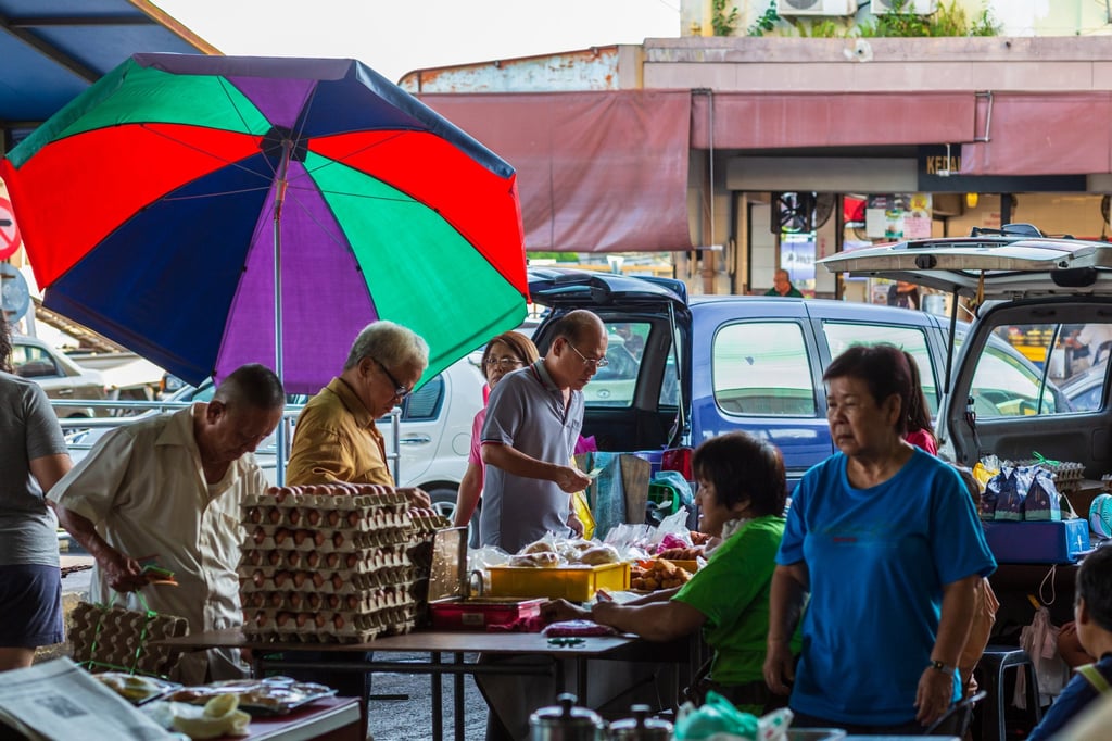 People gather at a market in Kota Kinabalu, Sabah. The outcome of the Malaysian state’s election on Saturday shows that Sabahans “don’t believe” Prime Minister Anwar Ibrahim, political analyst James Chin says. Photo: Shutterstock