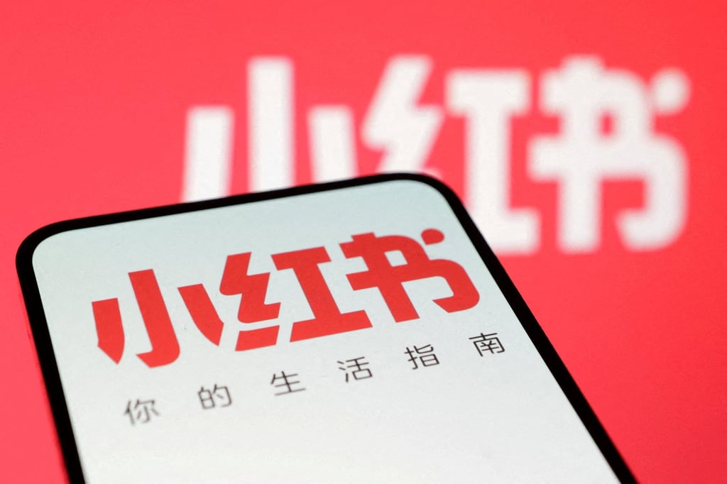Taiwan authorities have announced an internet shutdown and access restriction order for RedNote, tentatively for one year. The app is also known as Xiaohongshu or “little red book”. Photo: Reuters