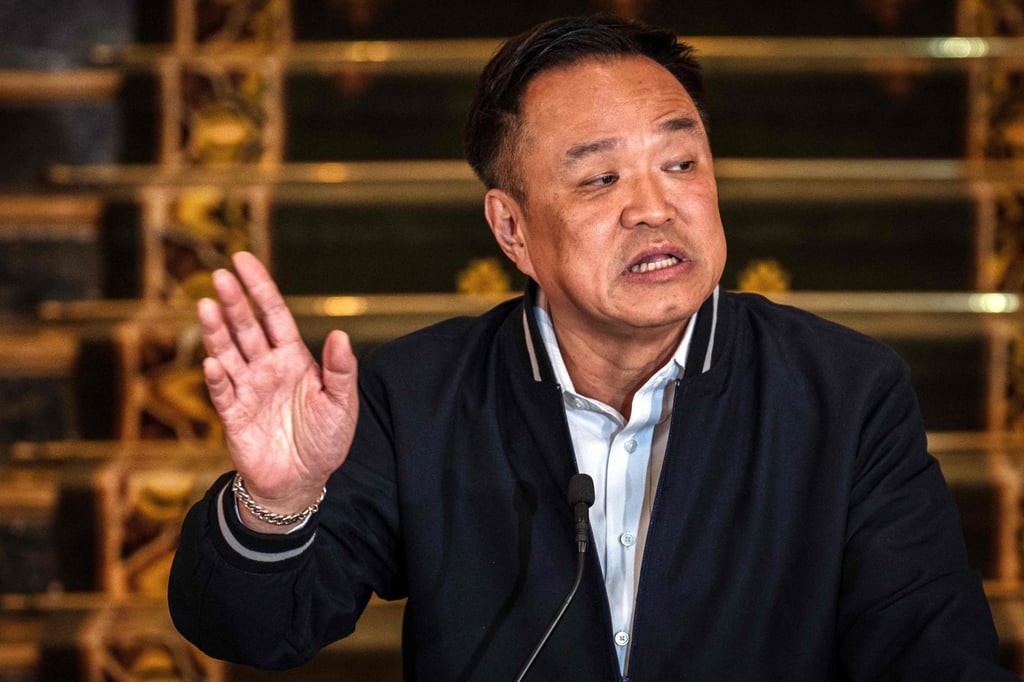 Thailand’s Prime Minister Anutin Charnvirakul. Photo: AFP