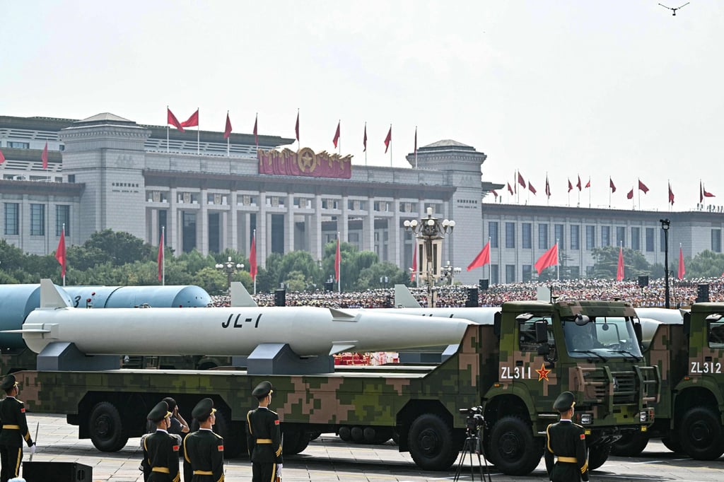 The JL-1 can be carried on a modified H-6N strategic bomber. Photo: AFP