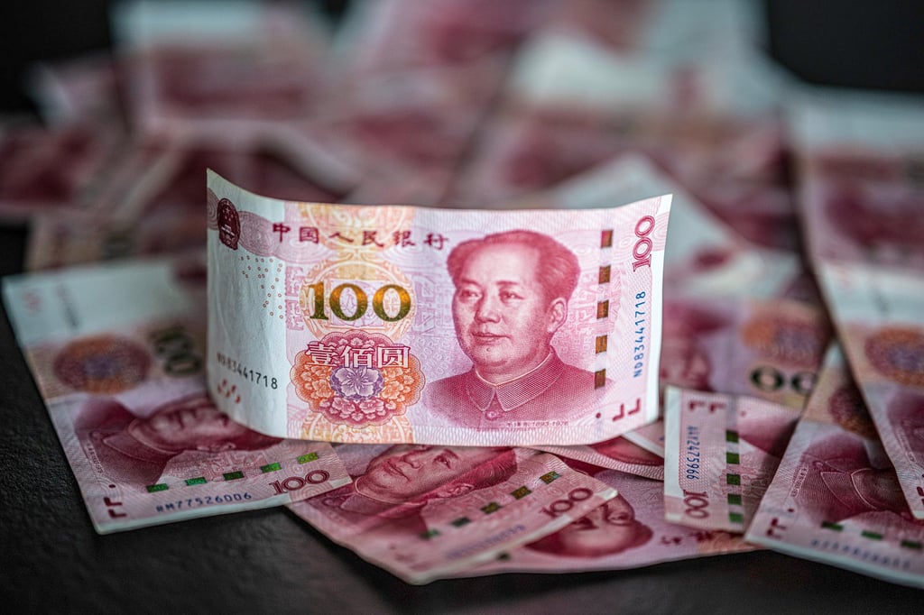 The People’s Bank of China set the yuan’s midpoint, or daily fixing rate, at 7.0331 to the US dollar on Monday. Photo: Getty Images