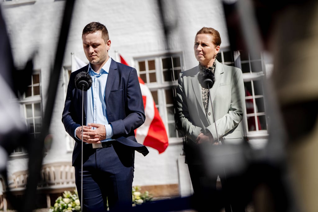 Greenland’s Prime Minister Jens-Frederik Nielsen and Denmark’s Prime Minister Mette Frederiksen. Photo: Ritzau Scanpix via AP