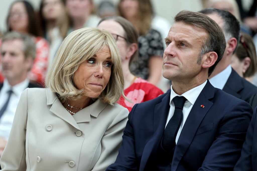 The defendants were accused of spreading false claims that France’s first lady was born male, and linking the age gap with her husband, French President Emmanuel Macron to paedophilia. Photo: Reuters
