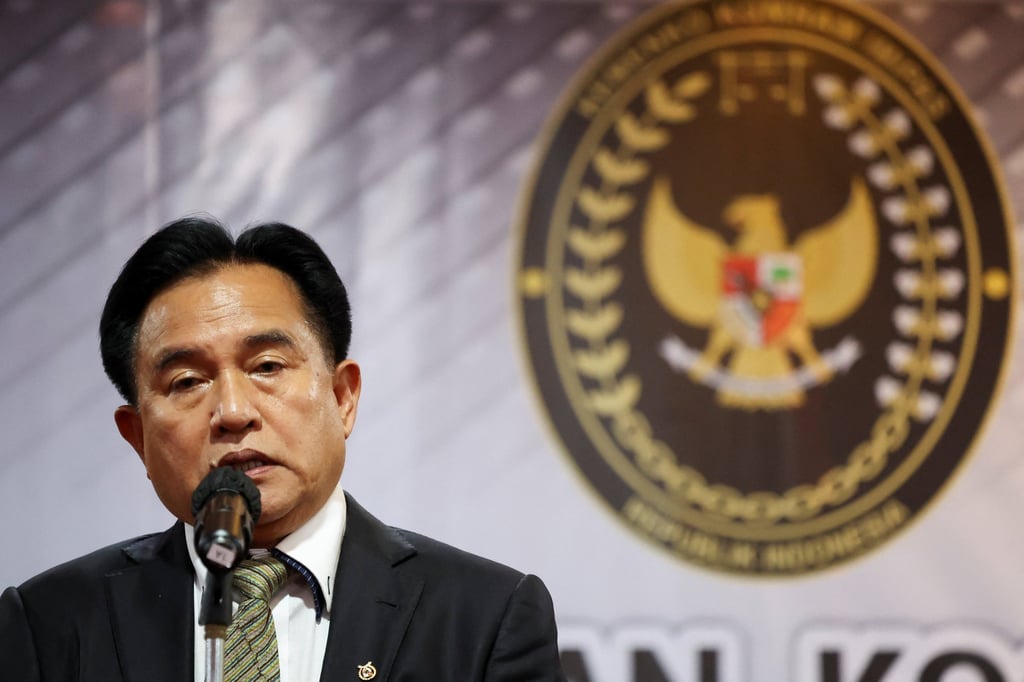 Yusril Ihza Mahendra, Indonesia’s coordinating minister for law, human rights, immigration, and corrections. Photo: Reuters