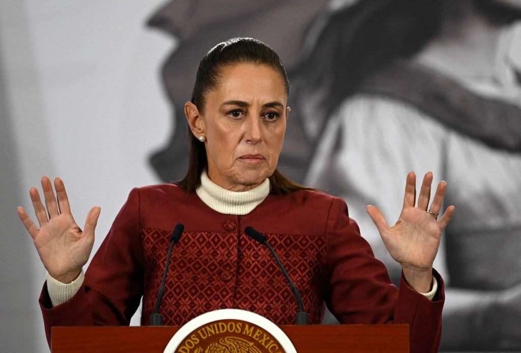 Mexico’s President Claudia Sheinbaum. Photo: AFP