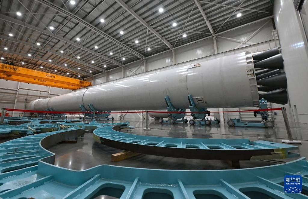 In October, China completed the construction of its first comprehensive factory dedicated to the overall assembly, testing and reuse of carrier rockets in the southern coastal city of Wenchang. Photo: People’s Daily