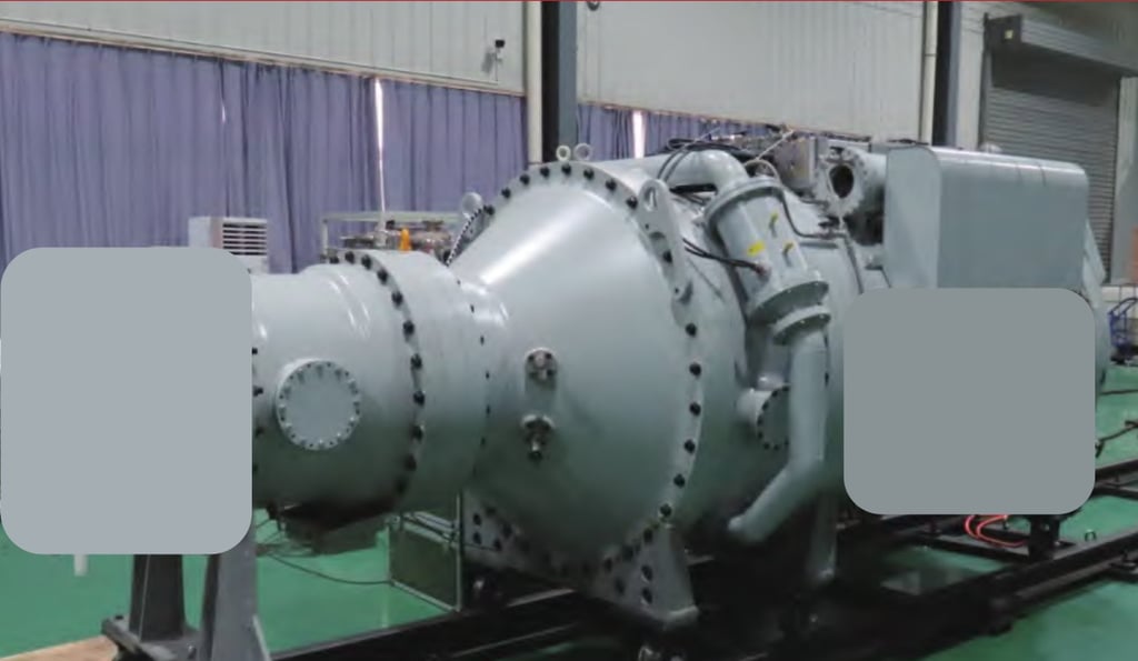 The 20-gigawatt Tesla-type pulsed power driver can operate continuously and stably for a minute. Photo: Northwest Institute of Nuclear Technology