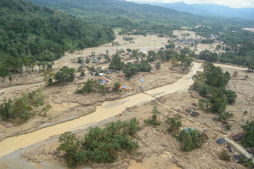An area in Batang Toru, South Tapanuli, devastated by a flash flood late last year. Photo: Reuters