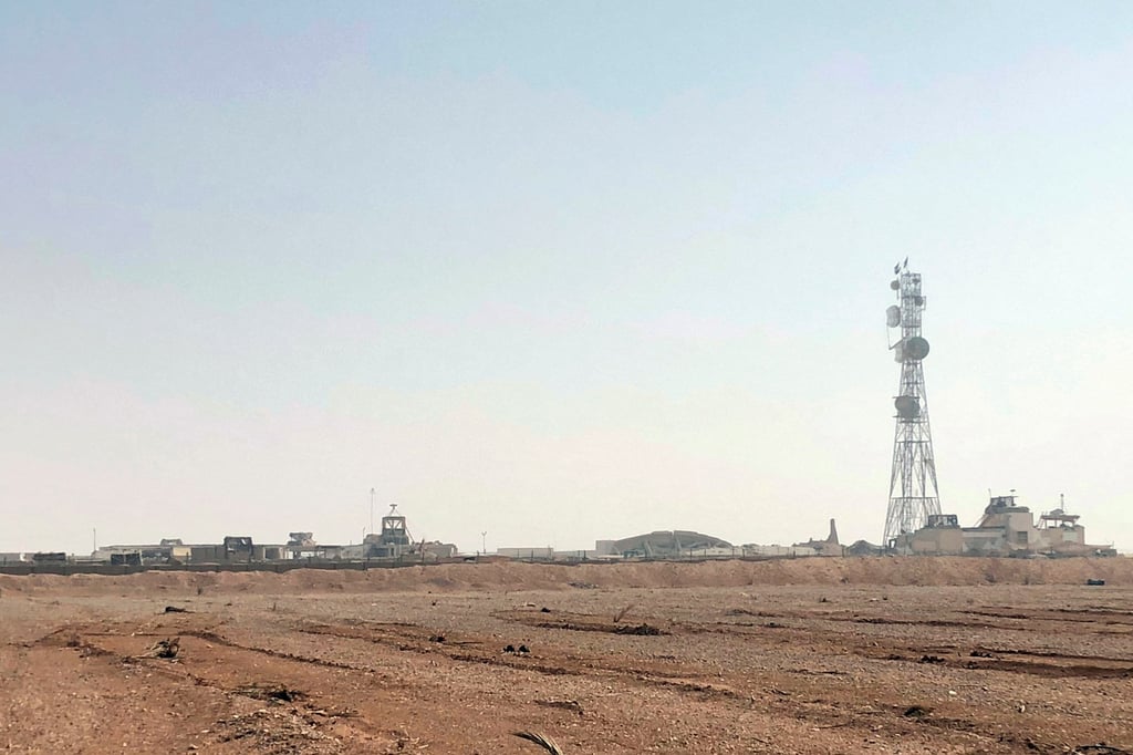 The al-Tanf military outpost in southern Syria in 2018. Photo: AP