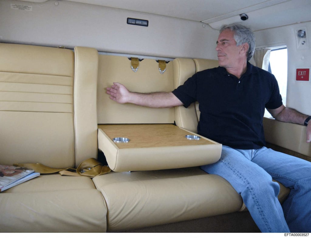 Jeffrey Epstein in an undated photo. Photo: US Department of Justice via AFP