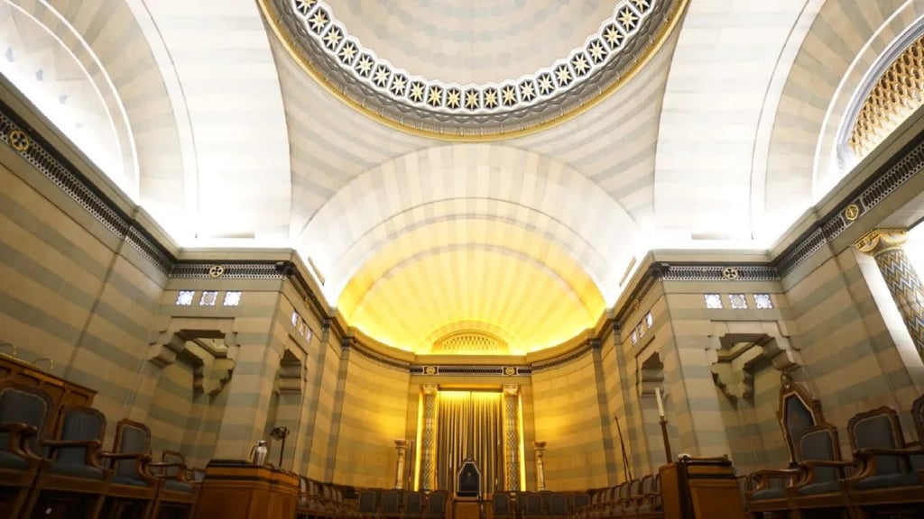 A view of a Freemasons’ Lodge. Photo: United Grand Lodge of England
