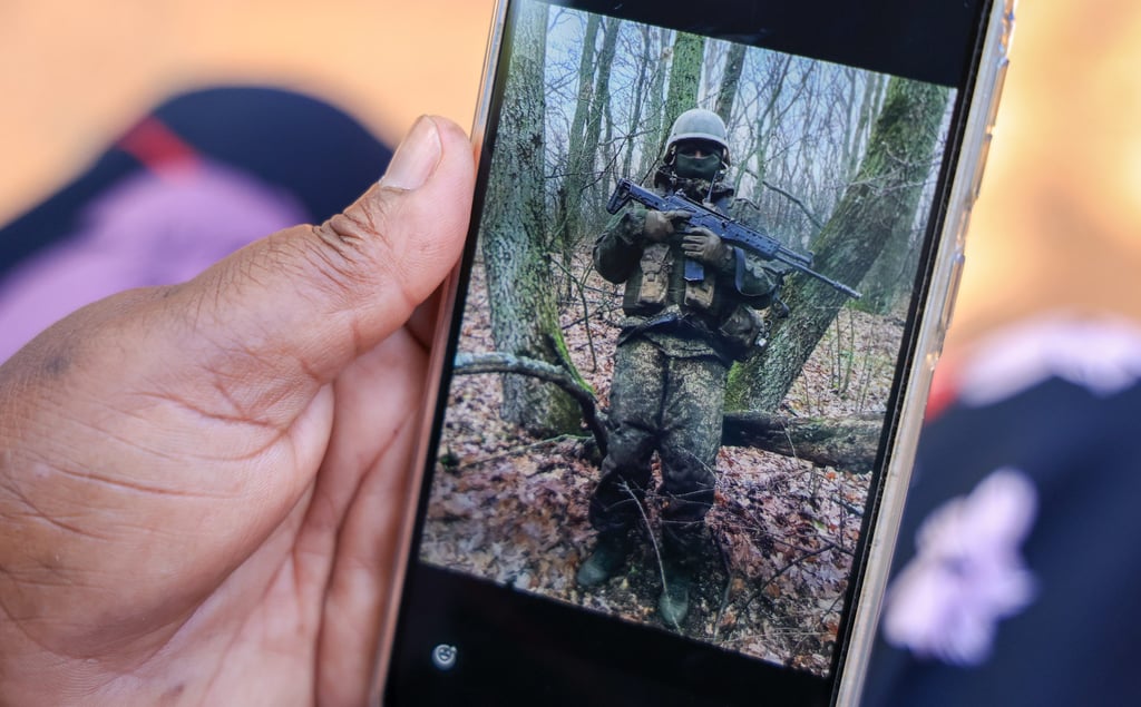A Kenyan who was killed in Ukraine. Photo: AP
