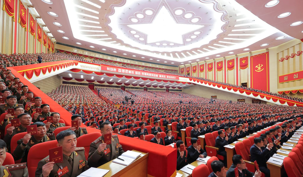 Delegates attend the Ninth Worker’s Party Congress in Pyongyang on Friday. Photo: KCNA ‘ Reuters