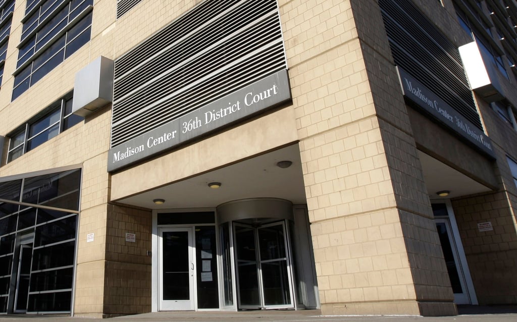 A court building in Detroit. Photo: AP