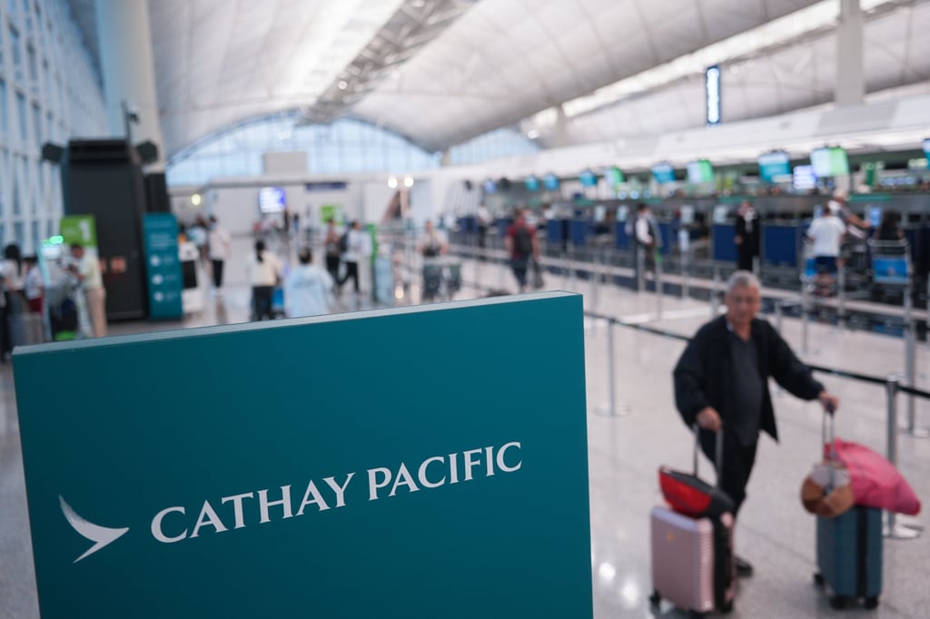 Passengers are advised to check the airline’s website for the latest information. Photo: Eugene Lee