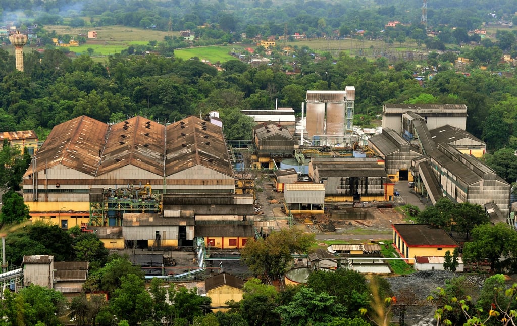 A uranium mine in India’s Jharkhand state operated by the state-owned Uranium Corporation of India. Photo: AFP