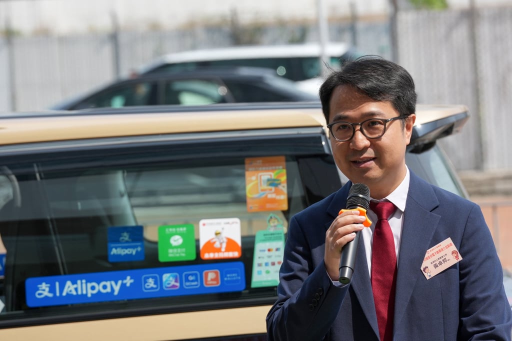 Ryan Wong says e-payments would reduce disputes over fares. Photo: Jelly Tse