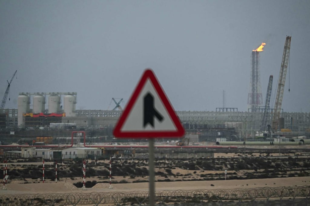 QatarEnergy’s liquefied natural gas facility in Ras Laffan Industrial City suspended production on March 2. Photo: AFP
