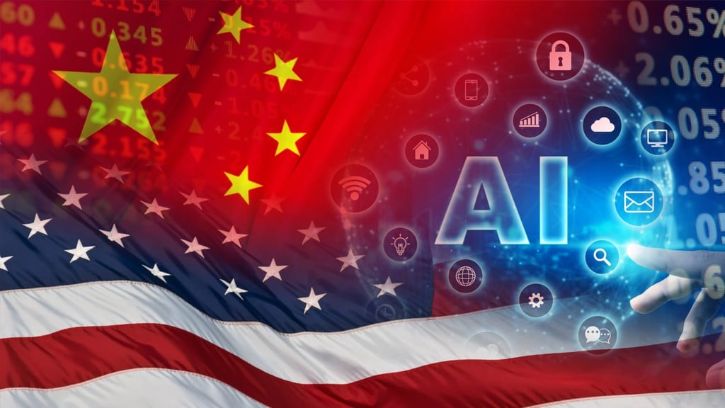 America has placed rivalry with China at the centre of its AI strategy. Image: Shutterstock