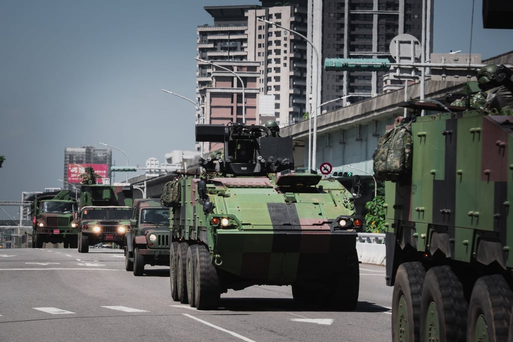 Taiwan’s five-day military drill called the Immediate Combat Readiness Exercise started on Monday. It is meant to boost the island’s ability to quickly move to a wartime footing. Photo: CNA