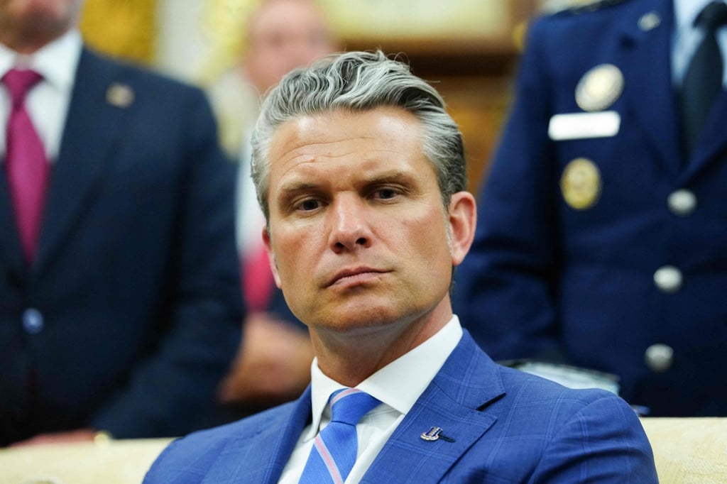 US Defence Secretary Pete Hegseth. Photo: AFP