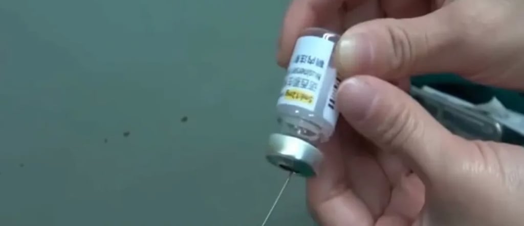 The treatment, administered via injections, costs around 1.4 million yuan (US$206,000) a year before it was covered by China’s medical insurance in 2021. Photo: QQ.com