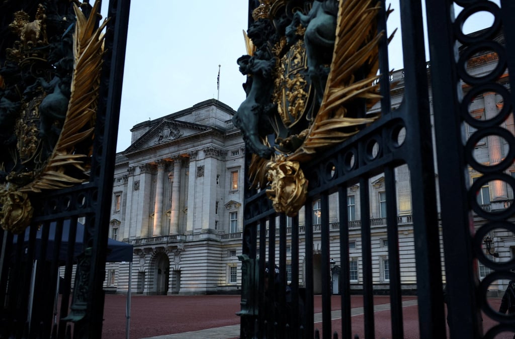 Buckingham Palace is seen in London in February. Photo: Reuters