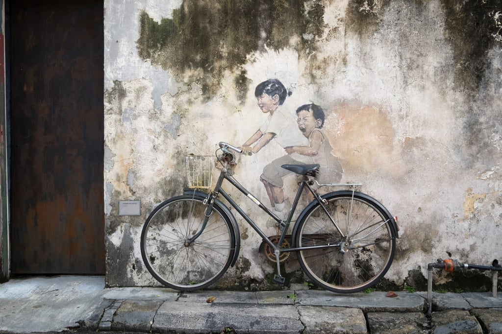 Public street art in Georgetown, Penang, Malaysia. Penang’s tougher anti-littering rules took effect on Wednesday after a six-month grace period. Photo: Shutterstock