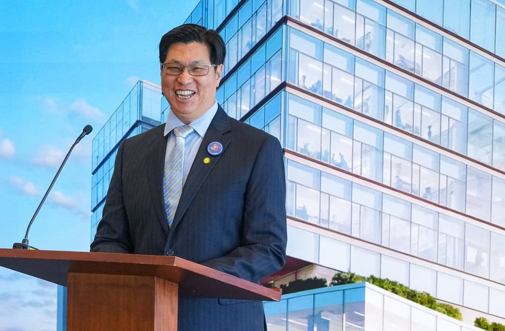 Professor King Li says that the medical school has identified a teaching hospital for internships and clinical training. Photo: May Tse