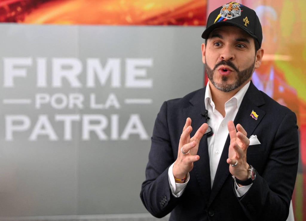 Colombia’s president-elect Abelardo de la Espriella in Bogota, Colombia. Photo: AFP