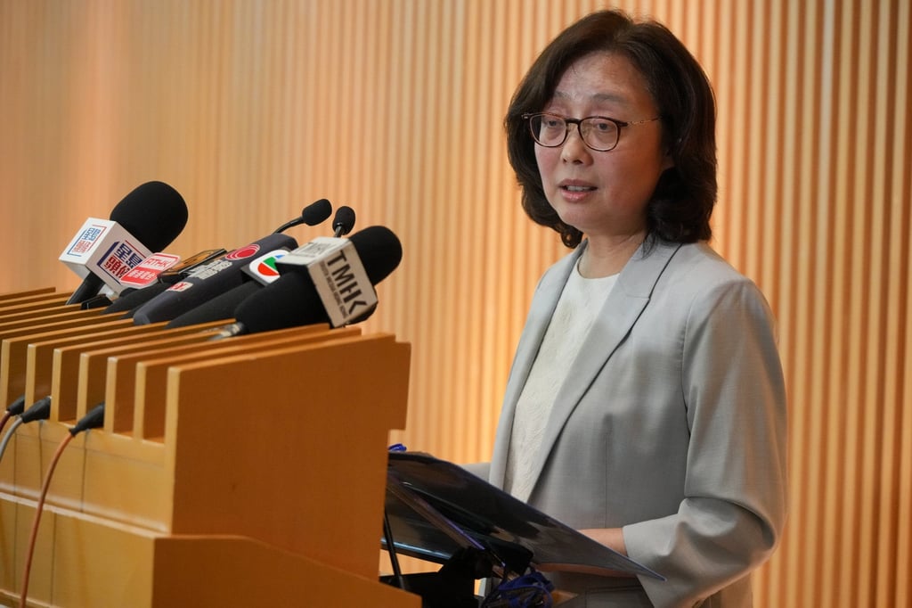 Secretary for Development Bernadette Linn says the “rail-plus-property” model would fully cover construction costs. Photo: May Tse