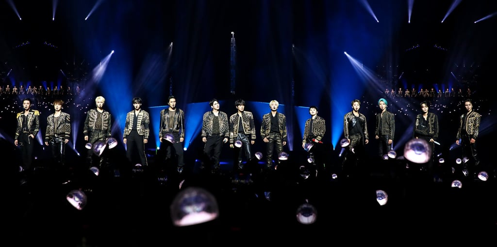Boy band Seventeen greets the audience in New Jersey on September 7, 2022. Photo: Pledis Entertainment