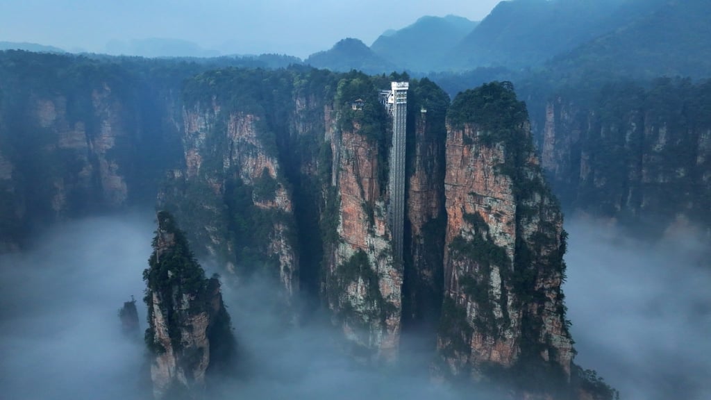 Creators of the Avatar movie franchise cited the influence of Zhangjiajie’s natural landscape on the film. Photo: Getty Images